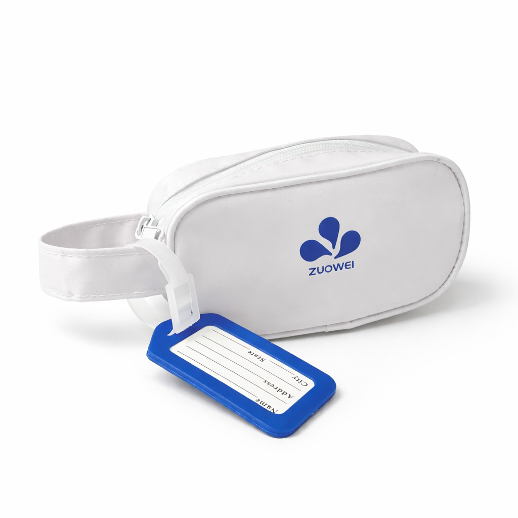 neceser para cabezales de ducha portatil