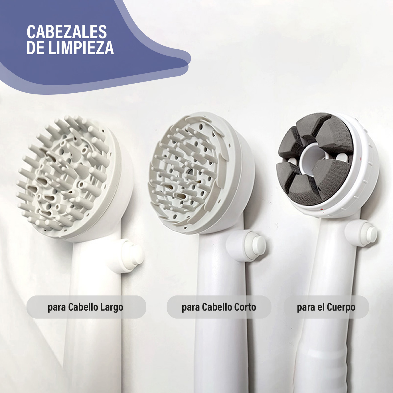 Ducha portátil Zuowei ZW186Pro con sistema de aspiración de agua - Imagen 7
