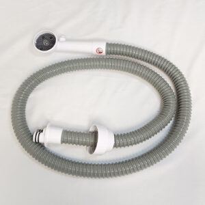 Manguera con conector y portacabezales