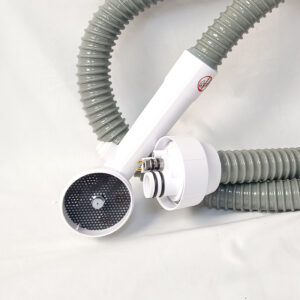 Manguera con conector y portacabezales